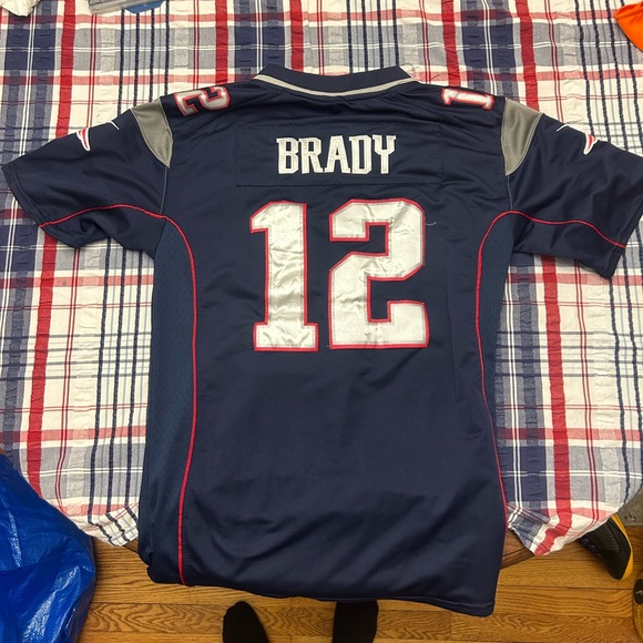 Youth XL Tom Brady New England Patriots Super Bowl 51 Football Jersey - Picture 2 of 2